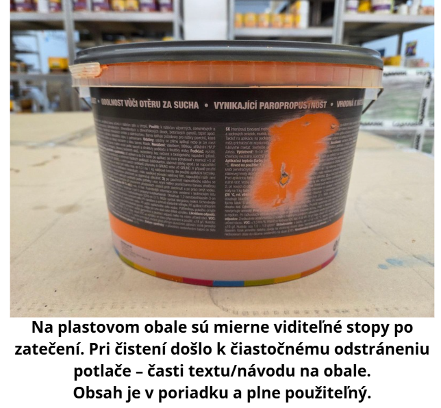 VÝPREDAJ KLASIK COLOR - Tónovaná interiérová farba