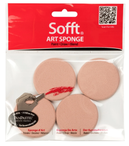 PanPastel SOFFT ART SPONGE - Okrúhle aplikačné hubky