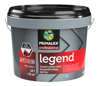 PRIMALEX LEGEND - Vysoko kvalitná umývateľná interiérová farba